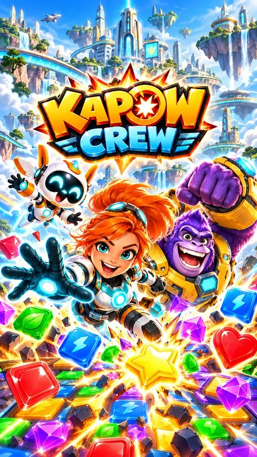 Écran du jeu Kapow Crew